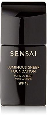 Kanebo Sensai Luminous Sheer Base de maquilhagem SPF 15 tom 203 bege neutro - 30 ml