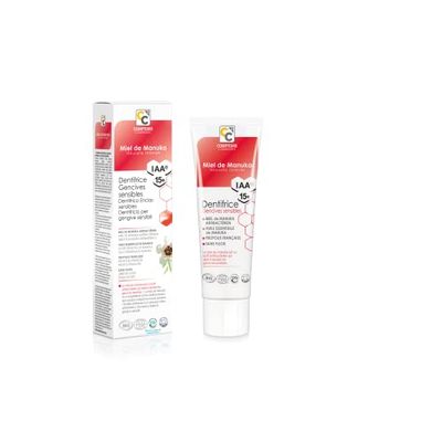 COMPTOIRS ET COMPAGNIES - pasta de dentes para gengivas sensíveis com mel de Manuka IAA15 -75 ml