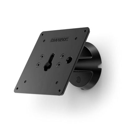 Compulocks Bow VESA-muurbeugel voor schermen tot 67 cm (27 inch) - zwart
