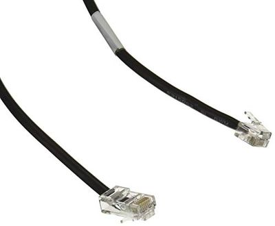APG Câble d'interface d'imprimante | CD-102A | Câble pour Connexion tiroir-Caisse à imprimante | 1 x RJ-12 mâle - 1 x RJ-45 mâle | Se connecte aux imprimantes EPSON et Star