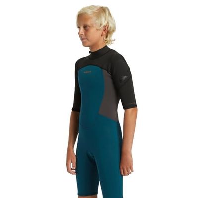 Quiksilver Prologues 2/2 SS SP Bz Monos húmedos, Niños, Midnight Turquesa, Large