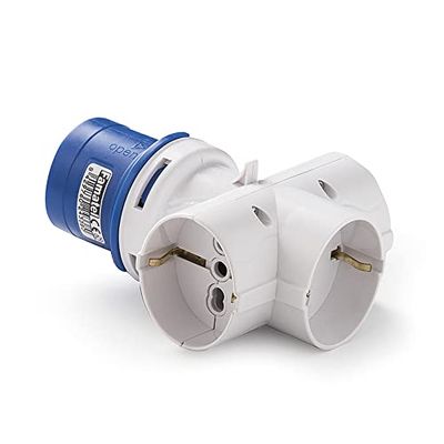 FAMATEL 13913 adapter wtyczka jack 2P+T 3-Bases 2P+TTL