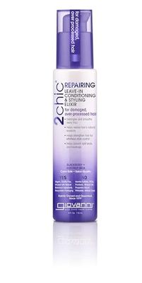 GIOVANNI - 2chic Blackberry & Coconut Milk Leave-In Conditioner and Styling Elixir - 4 fl. oz. (118 ml)