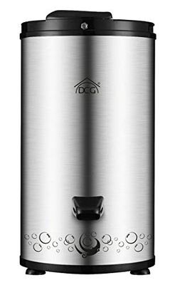 DCG SD8469 Secadora centrífuga inoxidable, secadora portátil ahorra espacio, toalla silenciosa, capacidad 6 kg, 3200 rpm