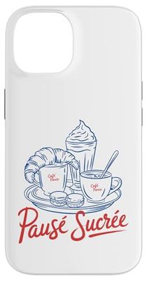 Pause Sucrée Café Paris Croissant Delight Case for iPhone 14