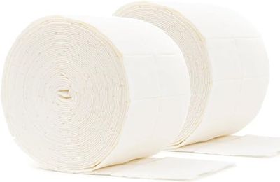 LALILL 1000 Tampons - Tampons non pelucheux pour Cleaner, Aceton Remover - Lingettes Nageldesign Manucure - cellulose sans peluches - Gel, vernis, ongles