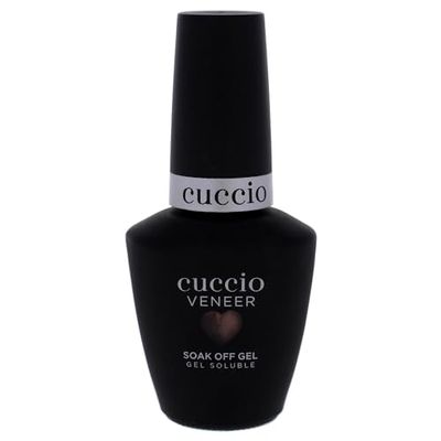 Cuccio Gel Nail Polish Veneer Rose Gold Slippers 13ml- Metallic Rose Gold Glitter