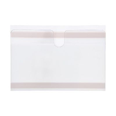 Krog 25 bolsas de plástico rígido, autoadhesivas, A5, horizontal, 25 unidades