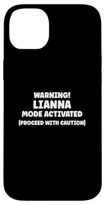 LIANNA Personalized Women's Gift Custom LIANNA Case for iPhone 14 Plus