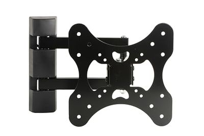 LINK LK10037 Staffa a Muro Orientabile a 3 Nodi per TV 23-42"" Fino a Vesa 200X200, nero