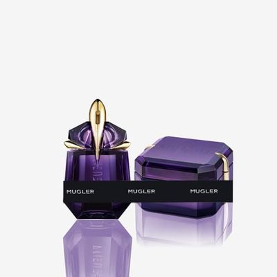 MUGLER Alien Eau De Parfum, Perfume Para Mujer, Ambarino, Amaderado y Floral, Fragancia Excepcional, Recargable, 30 ml + MUGLER Alien Crema Corporal Perfumada, 200 ml