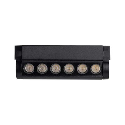Brightium Lumière - Spot LED magnétique de 5 W, réglable, température de couleur 3000 K, corps noir, idéal pour l'éclairage intérieur. *