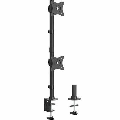 VIVO STAND-V002R Support de Bureau Double écran avec réglage de la Hauteur et plaques VESA pour 2 écrans LCD Ultra Larges jusqu'à 34"