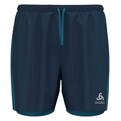 Odlo Uomo Pantaloncini da corsa 2-in-1 ESSENTIALS 5 INCH