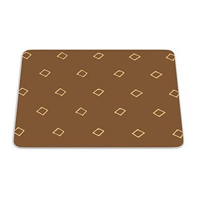 Bonamaison, Tapis de Souris Rectangle Imprimé Numériquement, Fond Antidérapant, pour Bureau et Maison, Taille: 22x18cm