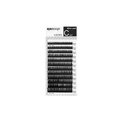 Sabrina Laser M/Mink Lash C Curl 0.2 7-14 mm 406 1 pezzo 100 g