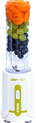 NOVEEN Mini Blender Smoothie Maker Blender (300 Watts) incl. 2 Drinks Bottles (Green)