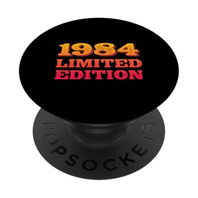 Regalo de cumpleaños de edición limitada de 1980 PopSockets PopGrip Adhesivo