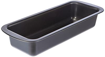 Guardini, Gardénia, molde para Plumcake, 30 x 11 cm. Material: Aço com revestimento anti-aderente, cor preta.