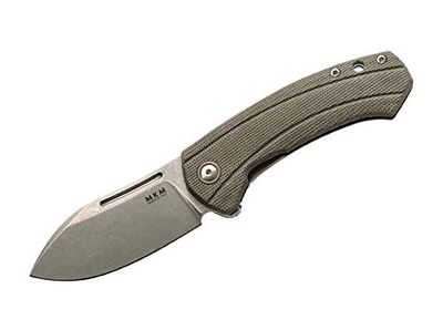 MKM Uniseks zakmes voor volwassenen, kaki, 17,9 cm.