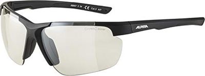ALPINA Unisex - Dorośli, DEFEY HR Okulary sportowe, black matt/clear, One Size