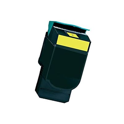 ENCRE BREIZ Toner Yellow Compatible avec Lexmark CX410e,CX510de,CX410de,CX410dte,CX510dew,CX510dhe, CX510dthe, CX310dn,CX310dnw,80C2SY0/80C2SYE/802SY