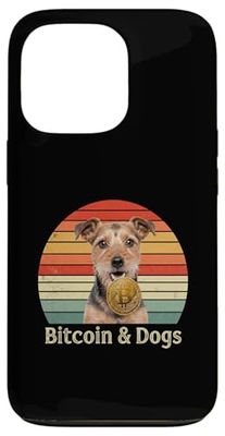 Bitcoiner Dogs Bark Shiba Pug Husky Labrador Corgi Bitcoin Case for iPhone 13 Pro