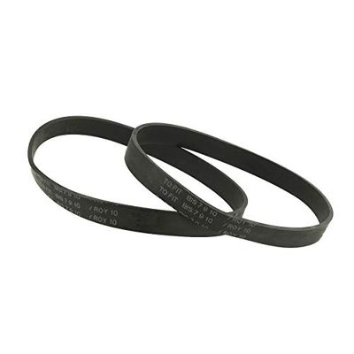 Paxanpax PFC007 Compatible Drive Belts Bissell Styles 7, 9, 10, 12 & 14 Pack of 2, Black