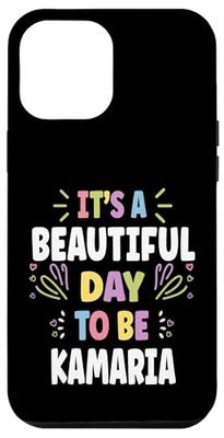 KAMDYN Personalized Name Beautiful Day KAMDYN Case for iPhone 12 Pro Max