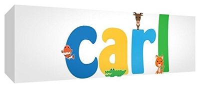 Little Helper CARL1542-15DE - Lienzo decorativo (15 x 42 x 4 cm, tamaño pequeño)