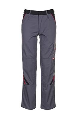 Planam Highline - Pantalón de uniforme de trabajo, schiefer/schwarz, 66