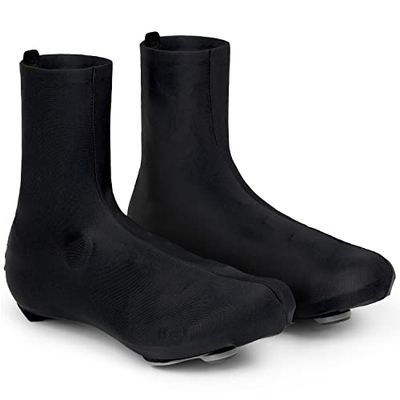 GripGrab Raceaero 2nd Edition Mince Été Vélo De Route Léger Aero Cyclisme Couvre-Chaussures Mixte, Noir, 38/46 EU Schmal