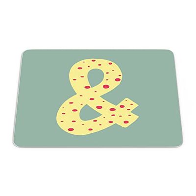 Bonamaison, Rectangular Digital Printed Mouse Mat Non-Slip Bottom for Office and Home Size: 22 x 18 cm