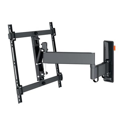 Vogel's TVM 3447 – genomtänkt, svängbar och lutbar TV-väggfäste för 32–65 tums TV, max. 25 kg, TÜV-testad, vridbar upp till 180°, max. VESA 400 x 400, universell