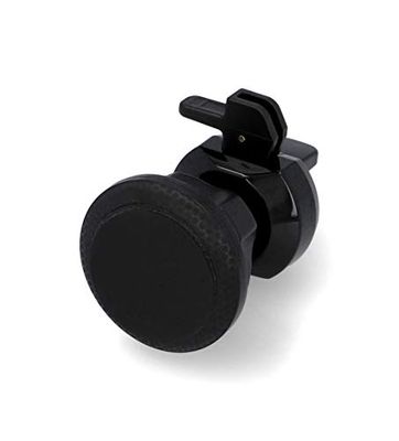 cartrend 10659 - Soporte magnético Universal para teléfono móvil con articulación esférica de 360°, salpicadero, Ventosa, Color Negro