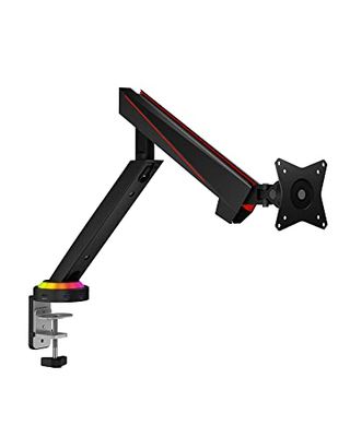 Uchwyt na monitor IB-MSG303BL-T do 32 cali z USB HUB iRGB i podświetleniem