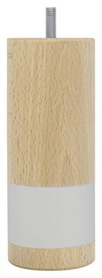 La Fabrique de pieds bedpoten, hout, licht gelakt, 15 x 6 x 6 cm