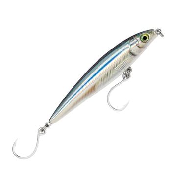 Esca con Ami Due N. 3/0, Profondità di Nuoto 0.3-0.6m, 12cm Dimensioni, Sgombro Blu
