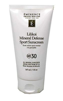 Eminence Lilikoi Mineral Defense Sport SPF 30 per protezione solare unisex da 5 once