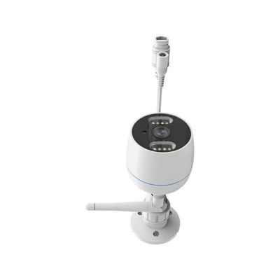 WatioWave Buitencamera 1080p, 2 MP, nachtzicht in kleur, ideaal voor bewaking en bewaking buitenshuis.