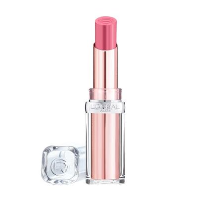 L'Oréal Paris Rossetto idratante Balm-In-lipstick con finitura naturale, Color Riche Glow Paradise, 115 Rose Euphorique