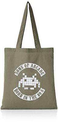 Texlab Unisex Adult VEND-135689 stoffen zak, olijf, 38 cm x 42 cm