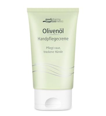 Olivenol crema mani. Pelle secca e screpolata. Con olio d'oliva olio di jojoba. Idratazione nutrimento alla pelle delle mani. Ipoallergenica pelle sensibile. Crema vegana 50ml