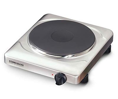 Rommelsbacher THS 2022/E Plaque de cuisson Acier inoxydable Diamètre 22 cm (Import Allemagne)