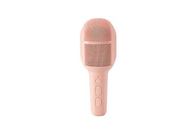 Celly, Draadloze microfoon met ingebouwde luidspreker, bluetooth-microfoon met een verbinding tot 10 meter, uitgang 5 W voor een helder en krachtig geluid, met USB-C-aansluiting, TF-kaart en 3,5 mm