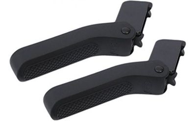 Yepp Foot rests for attaching to the frame, footrest, black, one size