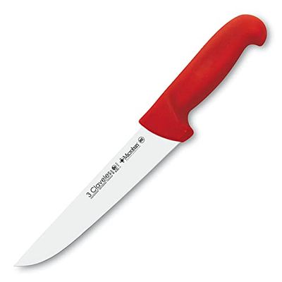 3 CLAVELES CUCHILLO CARNICERO Proflex Rojo 20 cm - 8" FH 3C