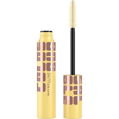 Maybelline New York Colossal Bubble Mascara, buildable & lightweight formula, with an inflator comb brush for separated & sleek lashes (Shade: Very Black)