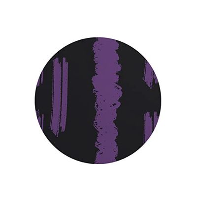 Questo Casa, Rund musmatta med digitalt tryck, halkfri baksida, för kontor och hem, diameter: 22 cm