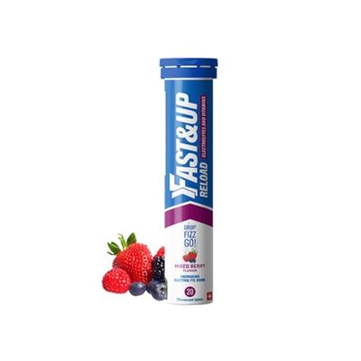 Fast&Up Reload – Mixed Berry - Instant Electrolytes & Hydration - 20 Effervescent Tablets